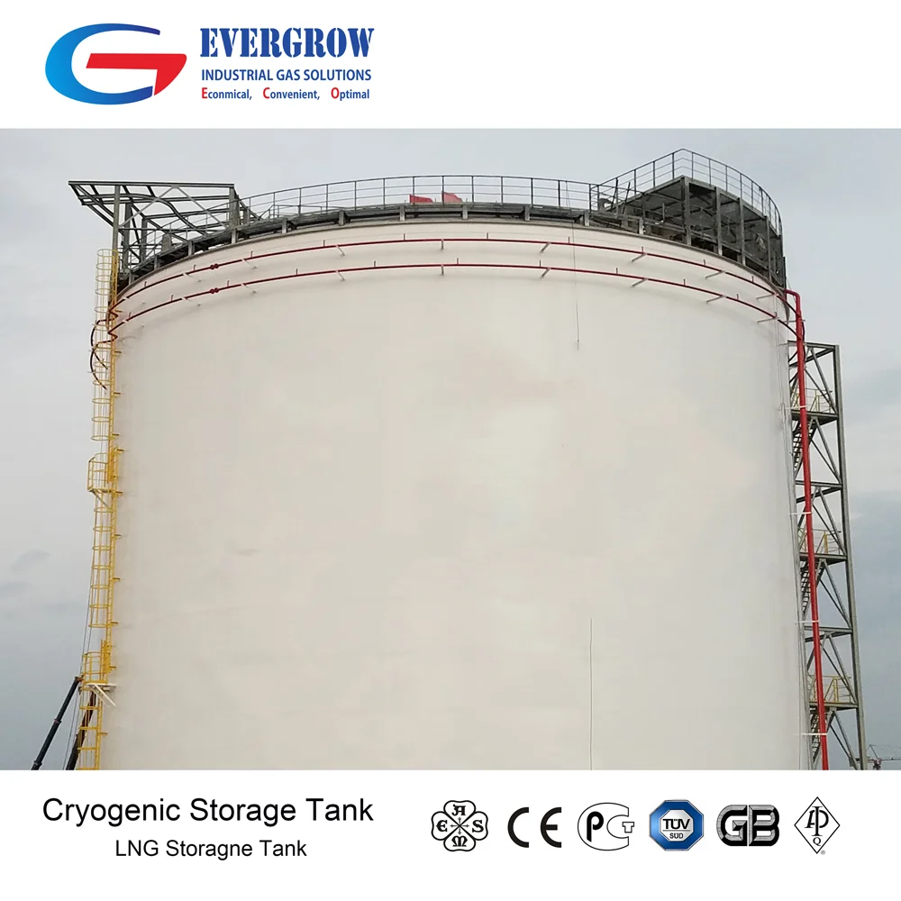 大規模lng平底低温タンク Buy 平底 Lng タンク 極低温低圧貯蔵タンク 大 Lng 貯蔵タンク Product On Alibaba Com