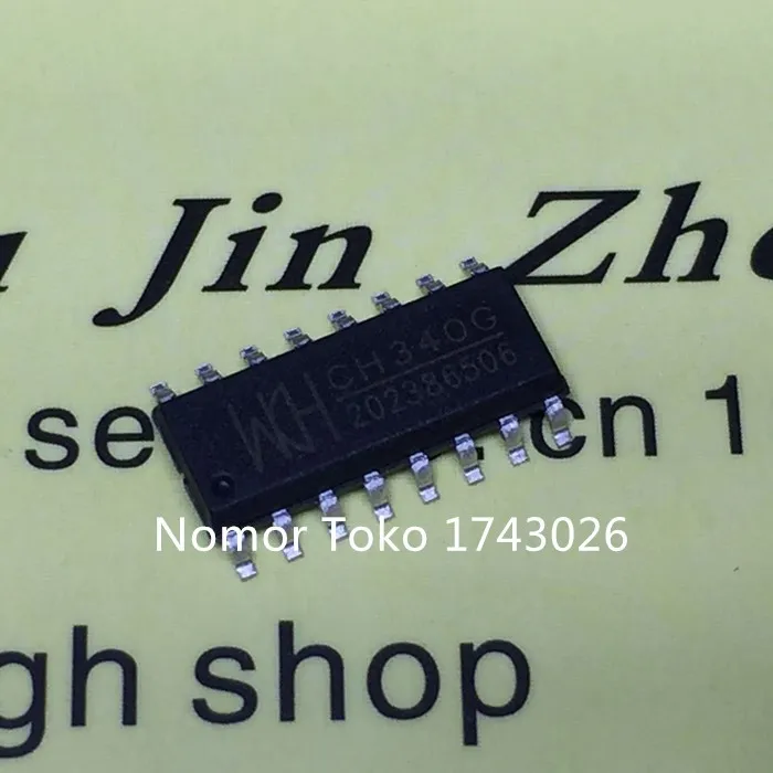 5pcs CH340G IC Board SOP-16 USB Cable Serial chip RU