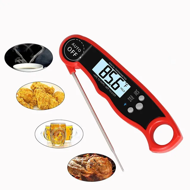 Digital Meat Thermometers for Cooking Meat - Waterproof, Instant Read -See  Video