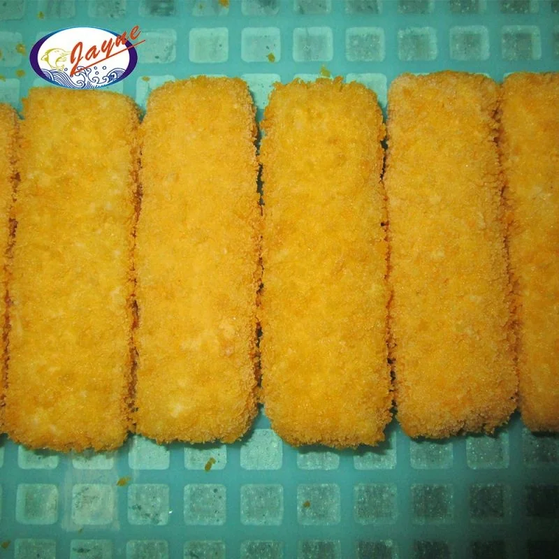high quality pollock fish frozen breaed mince fish finger