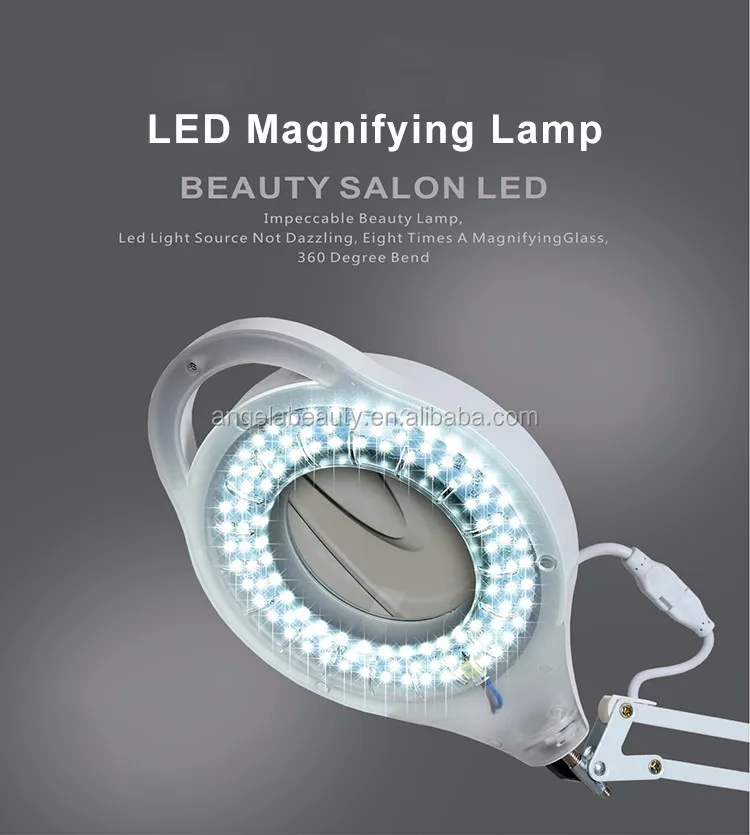 A1023 Hottest Magnifier Lamp With Magnifier Eyelash Extension Led Lamp