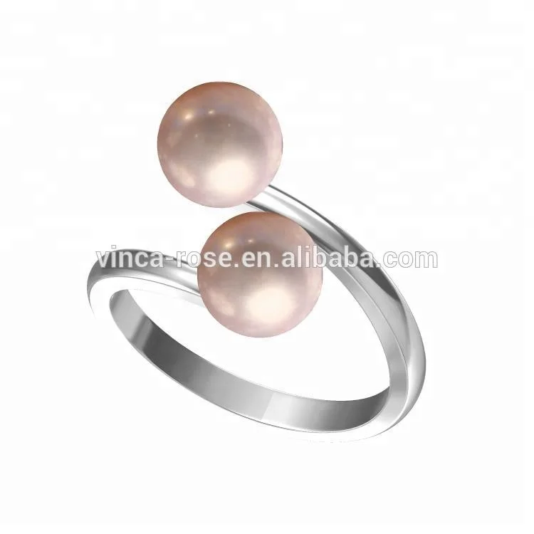925 Silver Original Pearl Moti Ring 