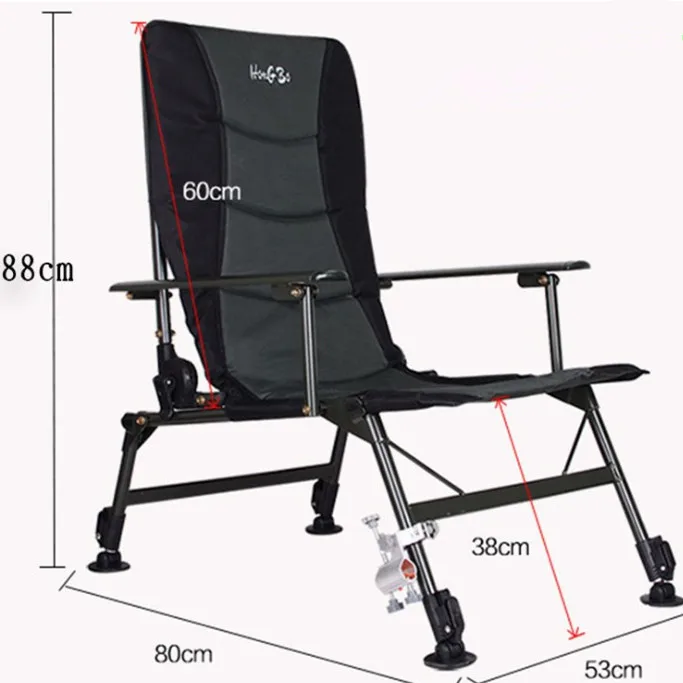 camping chair with telescoping legs