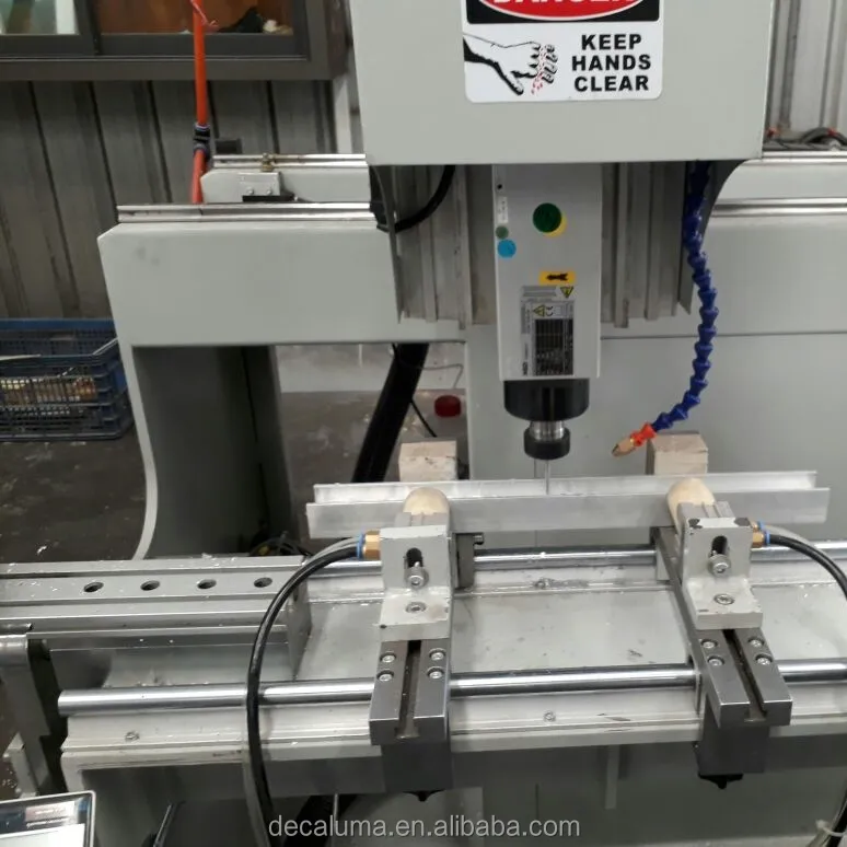 Jinan DECALUMA Drilling and Milling Machine for Aluminum Profile Window