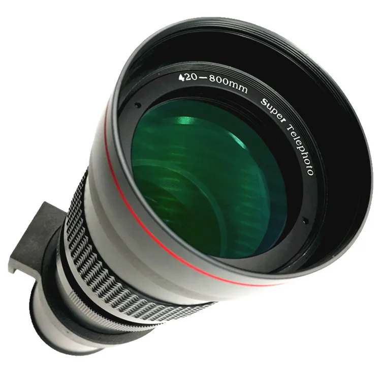Телеобъектив 420-800 мм f/8,3 с ручным зумом для объектива цифровой камеры