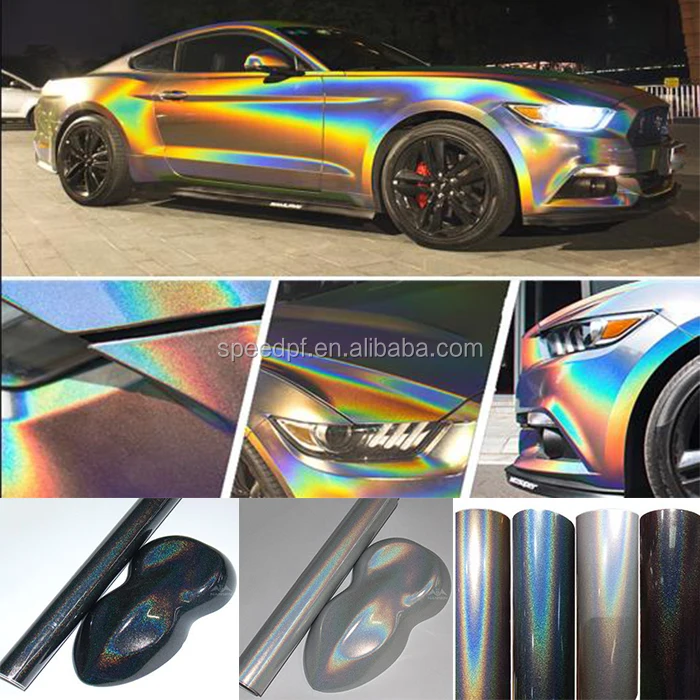 Riloer Multiplo Colore Che Cambia Tinta Vinile Wrap Sticker Faro Pellicola Auto Luce Lampada Copertura Protettiva Luce Luminosa