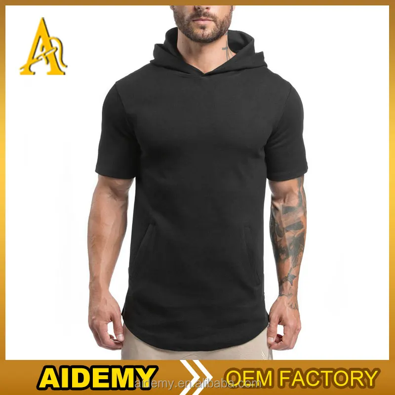 custom short sleeve hoodie