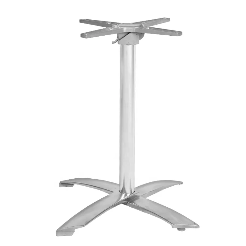 chuangdi aluminum table base large fold