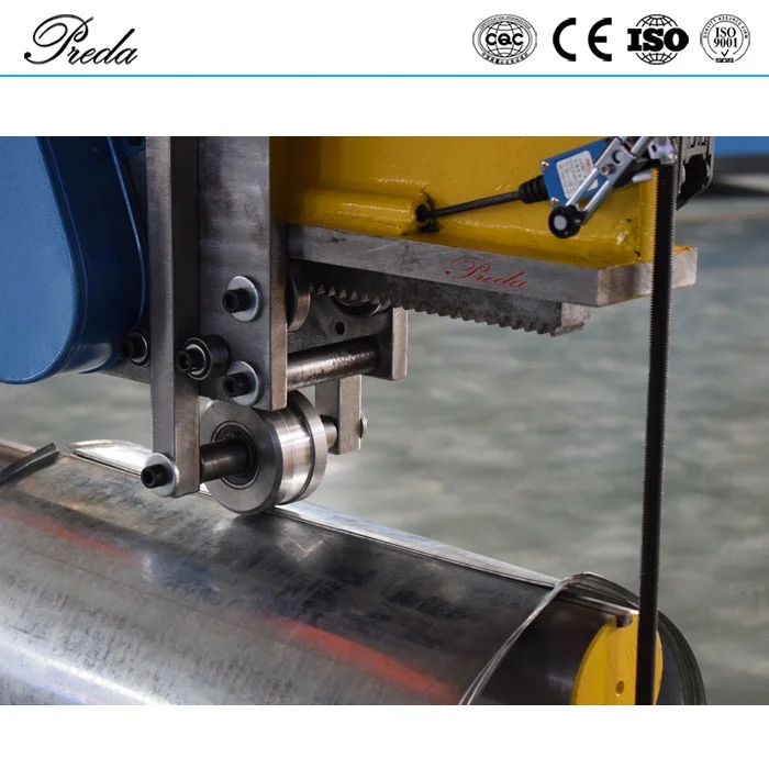 Lock Seam Closing Machine with 1500mm Length Capacity Duct Zipper Machine for Closing Round Duct
