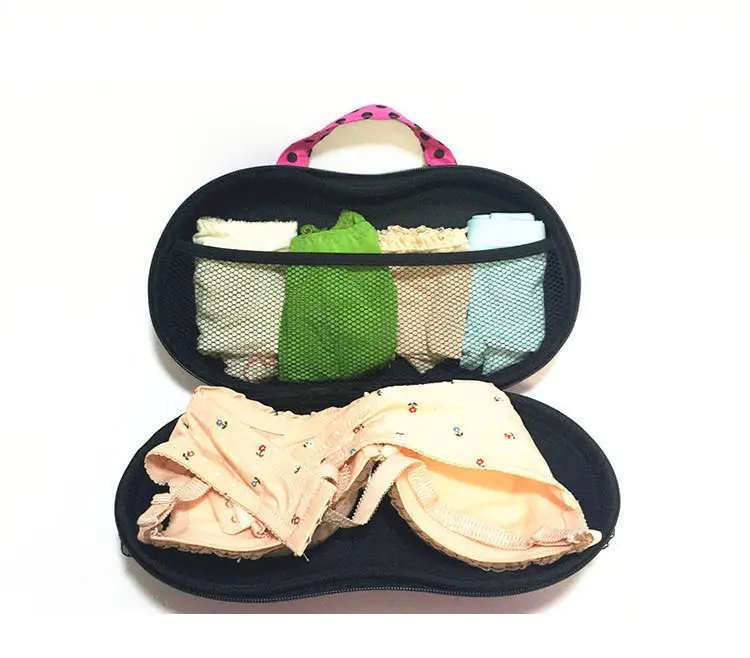 Пылезащитная коробка для бюстгальтеров EVA Женская дорожная сумка хранения нижнего