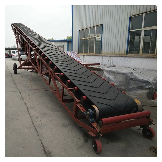 Transporting Material Portable Soil Belt Conveyor