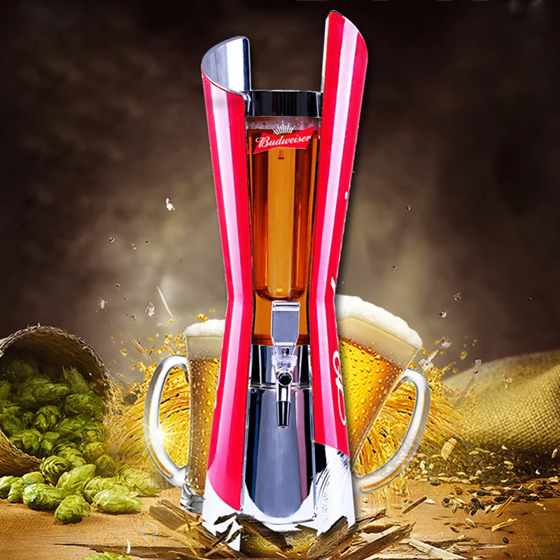 Beer Tower Drink Dispenser 3L