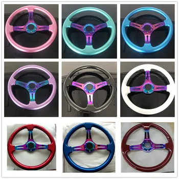 Jdmレーシングディープディッシュドリフトステアリングホイール