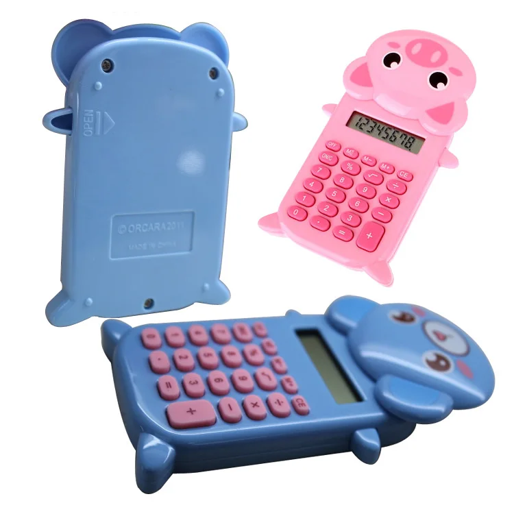 Cute Animal Shaped Calculator ,slide Calculator