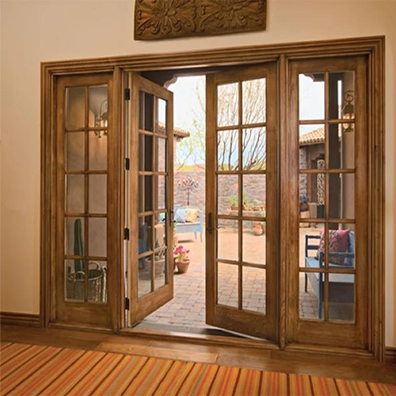 Arched Interior French Doors with Double Clear Tempered Glass - China  Arched Interior Doors, French Door Wholesale