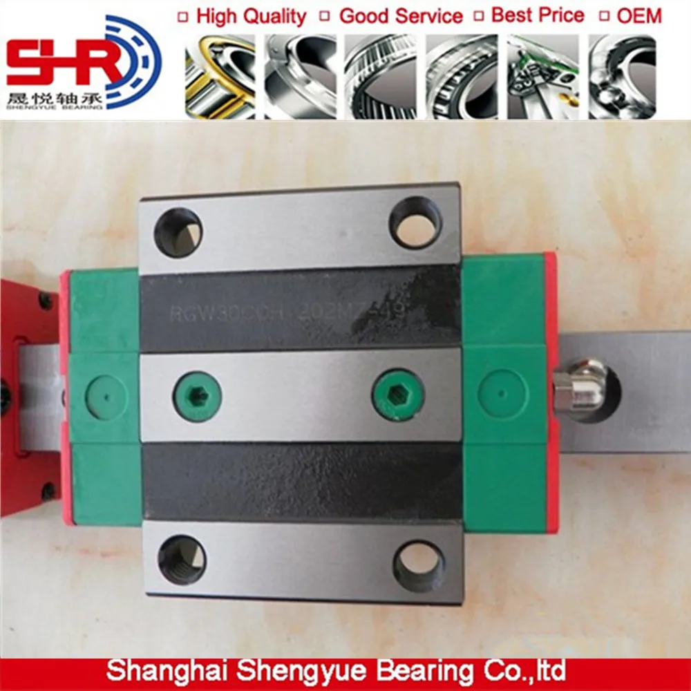 RGW30CC RGW30HC HIWIN Linear Guide Rail Block Flange Type