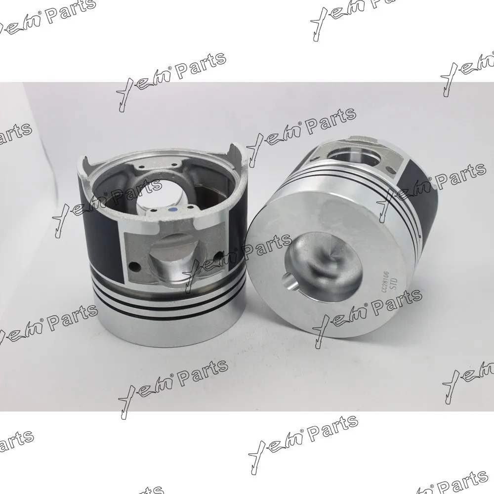 For Kubota V4000 Piston 15451-21110 Engine Piston Kit 2