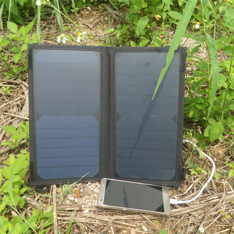 
 Складное солнечное зарядное устройство с USB  