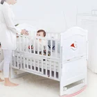Multifunction New Zealand Pine Wooden Baby Cradle /Baby Crib/Baby Bed For Reborn Baby