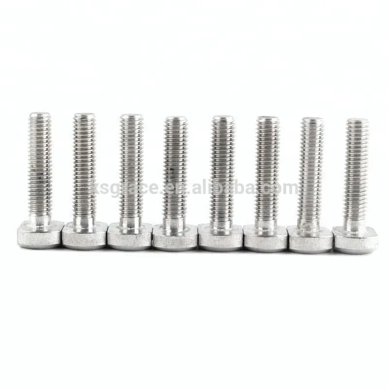 DIN 25192 T Type Bolt - Hammer Head Bolts for Rail Vehicles