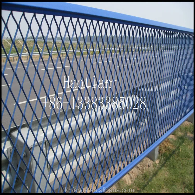 expanded metal mesh fence