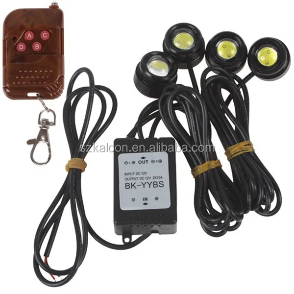 4x1,5 W Flash Estroboscópico Ojo De Águila Luz Led Diurna Del Coche Drl Luz  De Respaldo - Buy Ojo De Águila,Luz Estroboscópica,Luz Diurna Product on  