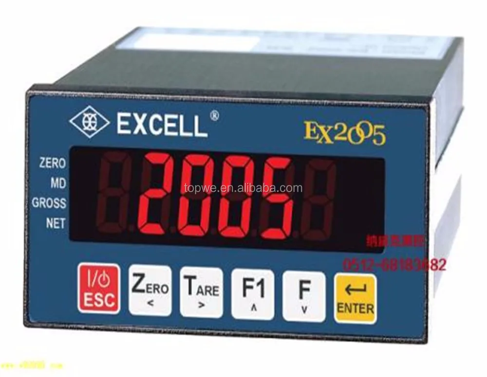 EX2005 Batching Weighing Indicator