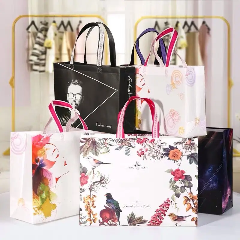 
 Дорогая Нетканая Сумка-тоут для покупок с принтом логотипа на заказ  