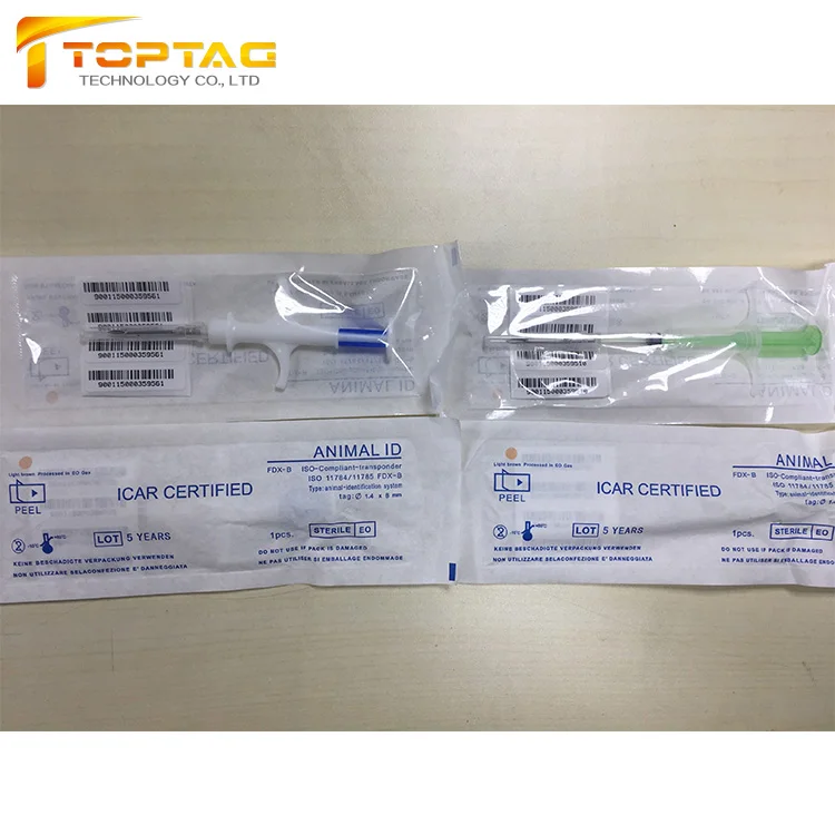 Pet Microchip ICAR Certificate FDX-B Animal ID Icar Microchip