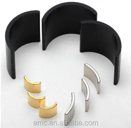 Permanent Neodymium Magnet Generator Ndfeb Arc Magnet for Motors N52 Magnets