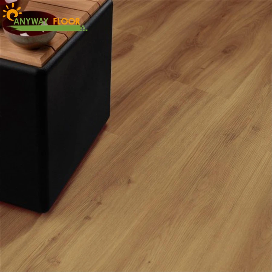 Big Plank Natural Oak Walnut PVC Vinyl Parquet Effect Gray Colors High Gloss Wood Tile Flooring Prices Wood Grain in China