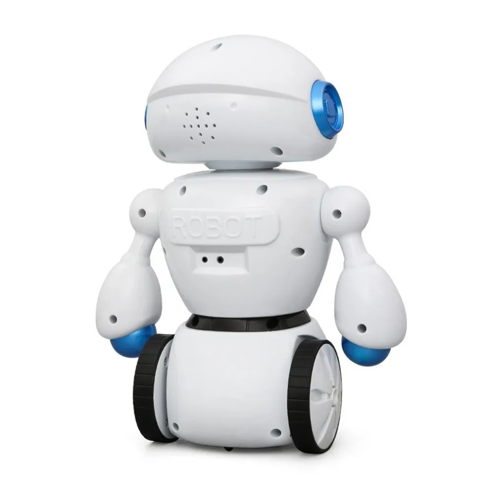 HOSHI Intelligent Cady Wigi JJRC R6 Remote Control Programmable Dancing USB RC Robot Early Educational Toy for Kids