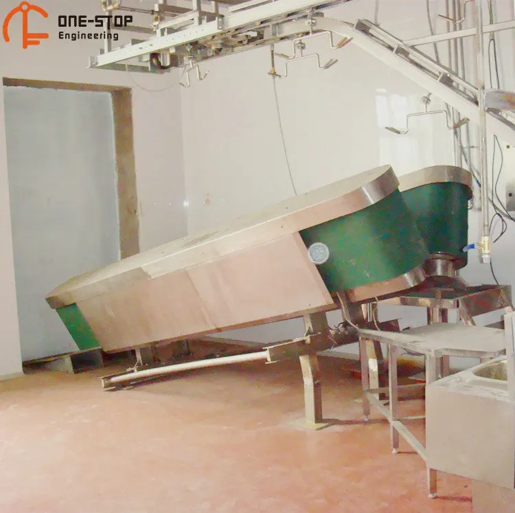 Complete slaughtering equipment for cattle sheep goat slaughterhouse meat processing plant