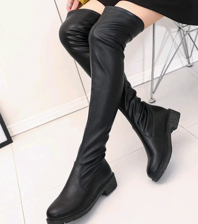 Fall and Winter Over Knee Lady Boots Wholesale Luxury Brand Design Monogram  Women Shoes - China Women Shoes and Slippper price