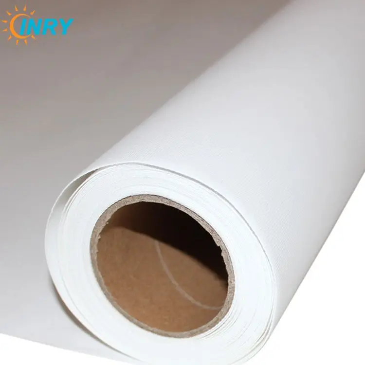 Wide Format Inkjet Canvas 100% Pure Cotton Canvas Bright White Inkjet Canvas Roll for Giclee Printing