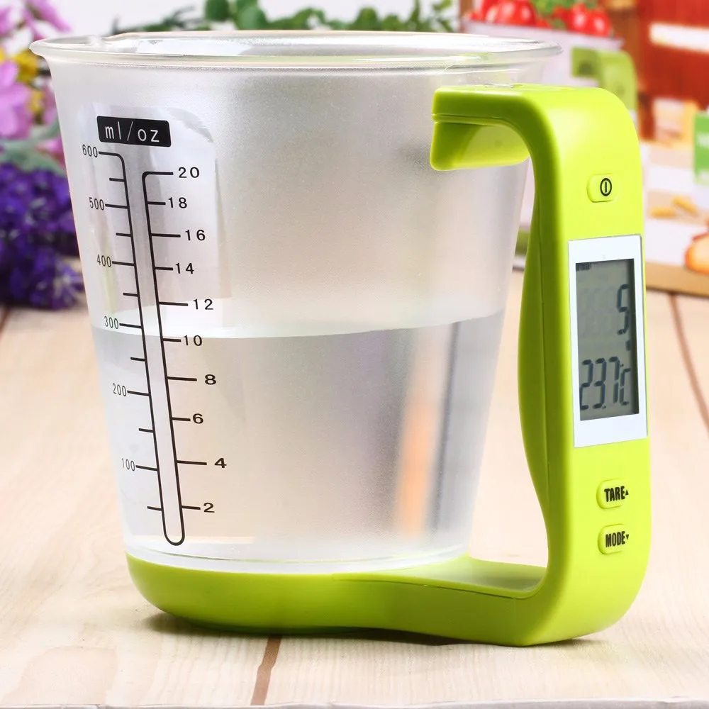 Buy Wholesale Hong Kong SAR Digital Measuring Cup Scale, Weight Measurement,  Volume Conversion, Mixing & Digital Measuring Cup Scale