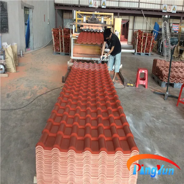 pvc corrugated roof tile/pvc roofing tiles/spanish corrugated plastic roofing sheets
