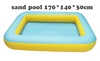 Piscina de arena 170cm