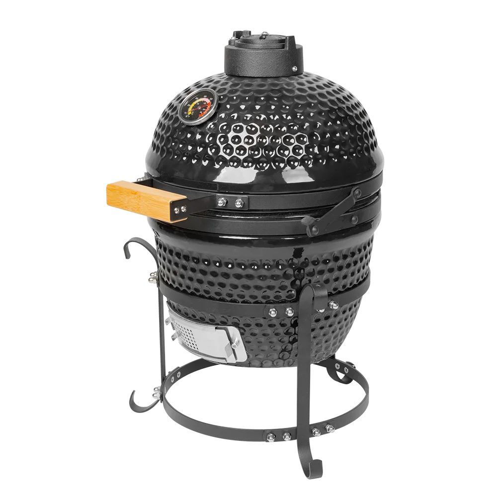 Auplex Garden Tabletop Ceramic Barbeque Living Kamado Bbq Charcoal