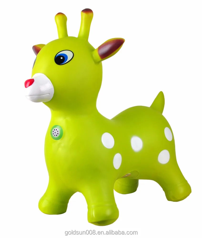 Детская лошадка для игровой площадки Хоппер надувная игрушка-попрыгунчик прыгающий животного детский игрушечный транспорт