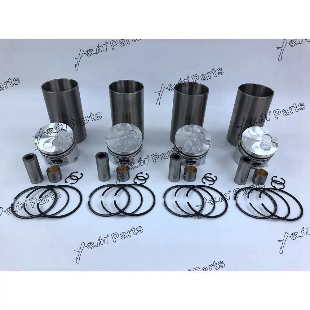 4FB1 Liner Kit With Cylinder Piston Rings Liner for Isuzu Engine