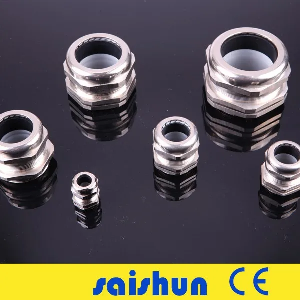 Уплотнение NBR Защитная кабельная Уплотнения Металлические железы