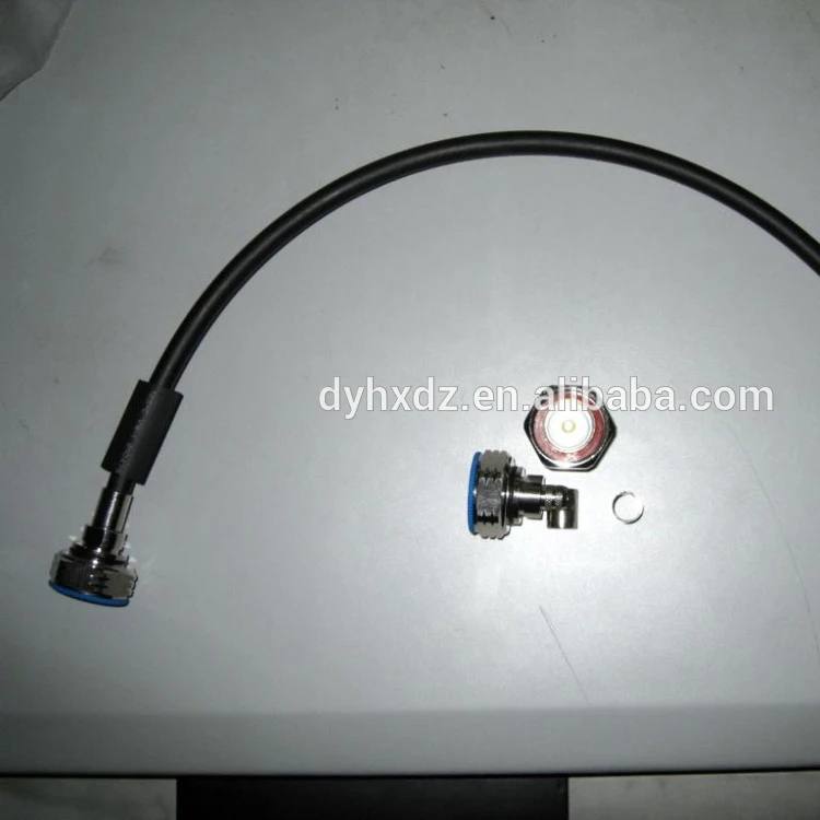 DIN 7-16 male to DIN716 male for LMR400 cable 7/16 din cable assembly