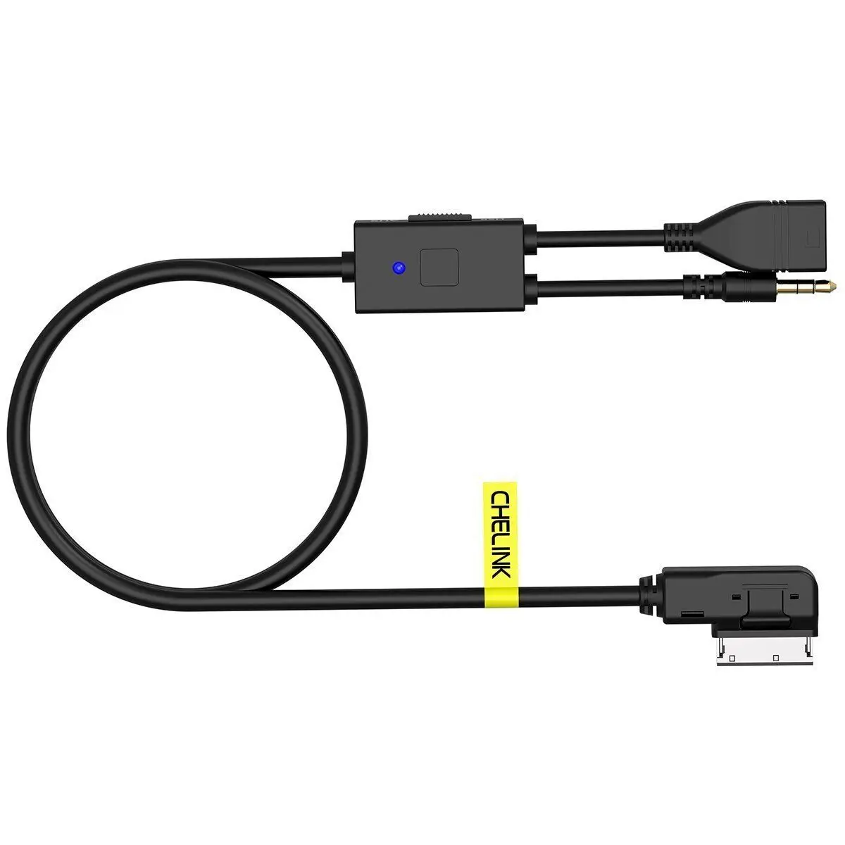 CHELINK MI MMI Audio USB Cable MP3 Music Interface Adapter AUX Media Interface for Mercedes Benz
