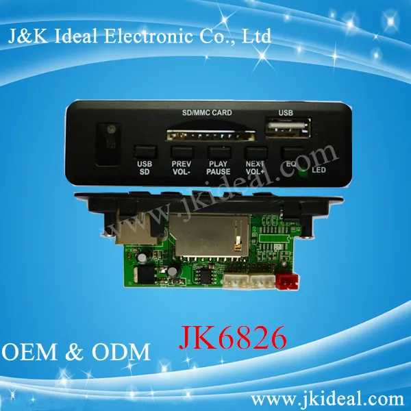 Jk6826 USB mp3 модуль / плата декодер ик пульт дистанционного управления