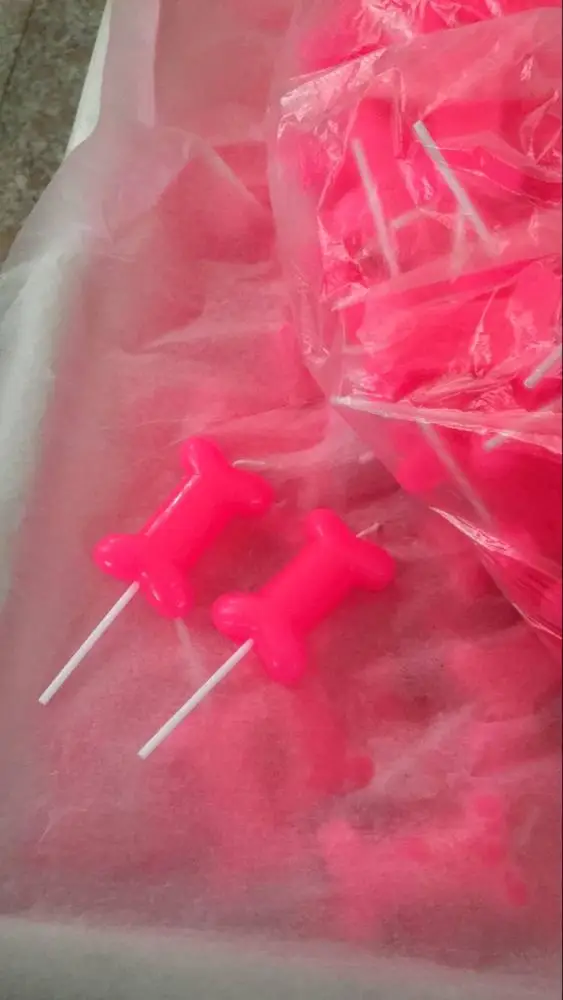 Dog Bone Shaped Birthday Candle Colorful Dog Bone Shape Birthday Candle