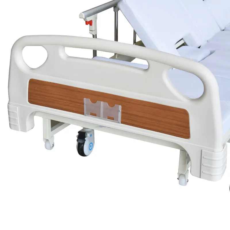 Bulk Production Back Adjustable Simple Kenya Cheap Manual Hospital Bed