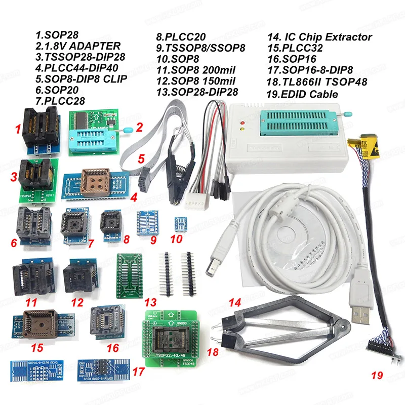 Original New TL866 TL866II Plus BIOS programmer EDID Cable