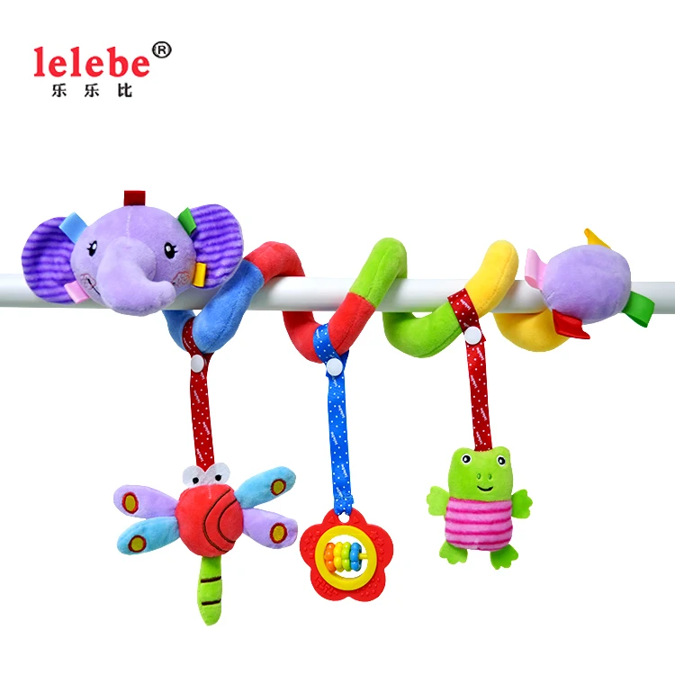 Source Lelebe 19 Baby Troller Deco Elephant Plush Animal Rattle Stuffed Fun Pendant Music Soft Toys Baby Announcment Ornament On M Alibaba Com