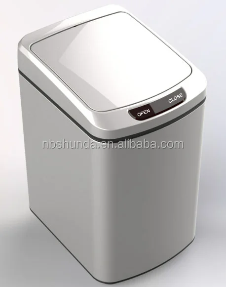 Wholesale Automatic Trash Can Smart Waste Basket 12L Sensor Trash Bin Sensor Dustbin for Home Hotel Office Restaurant